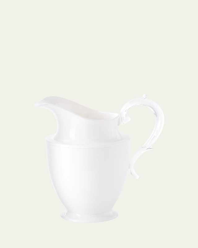 Federica Acrylic Pitcher, White